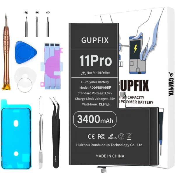 high capacity battery 3400mAh replacement for iPhone 11pro