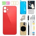 back glass replacement for iPhone 12 12mini red