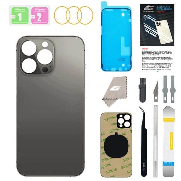 back glass for iphone 12pro 12pro max gray