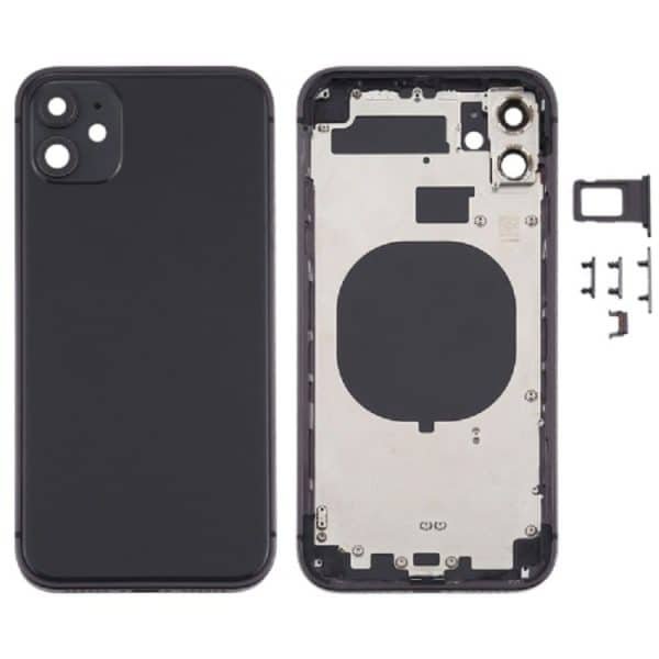 back housing for iphone 11 black