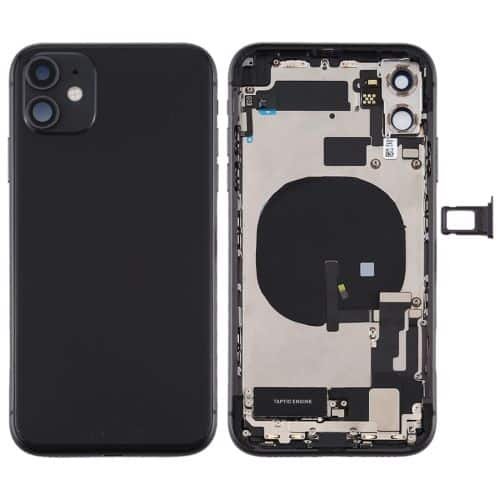 back housing for iphone 11 black full