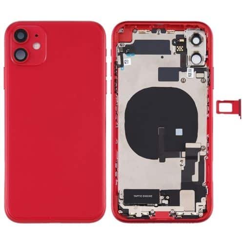 back housing for iphone 11 red full