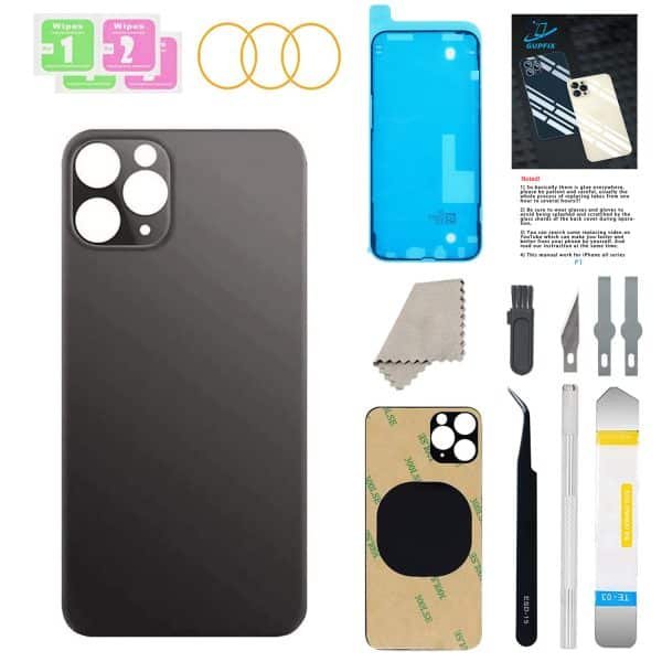 iphone 11pro max back glass black