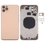 back housing for iphone 11pro max gold