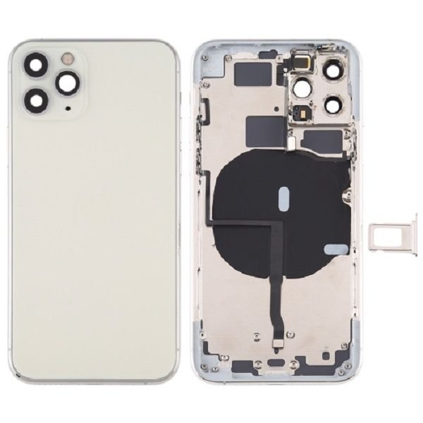 back housing for iphone 11pro max silver