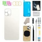 iphone 11pro max back glass silver