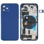 back housing for iphone 12 blue full