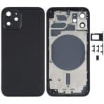 back housing for iphone 12mini black
