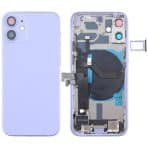 back housing for iphone 12mini purple