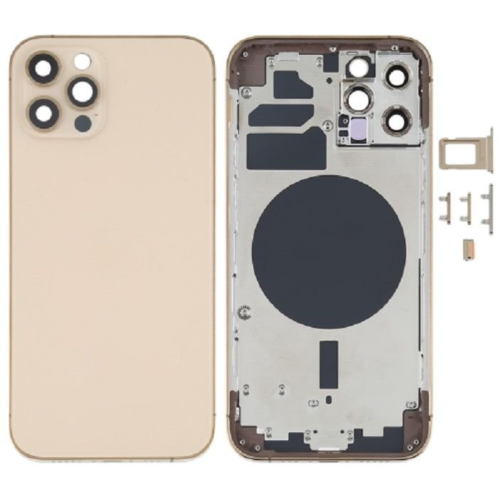 12pro gold back housing for iphone 12pro gold