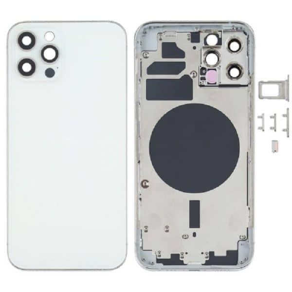 back housing for iphone 12pro silver