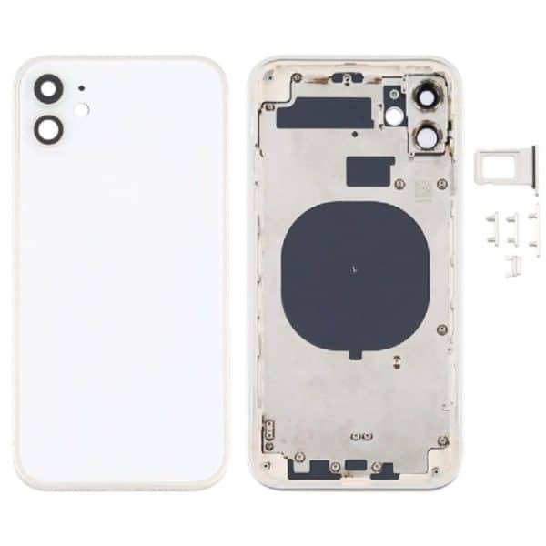 back housing for iphone 12 silver