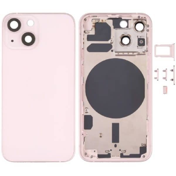 back housing for iphone 13mini pink