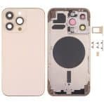 back housing for iphone 13pro gold