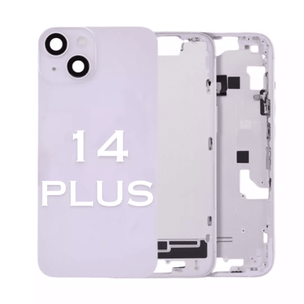 back housing for iphone 14plus purple