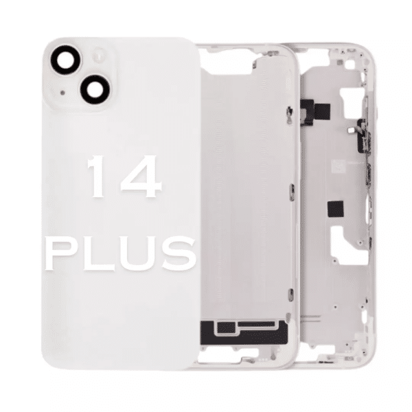 back housing for iphone 14plus starlight