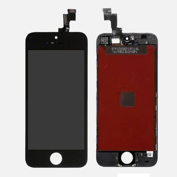 iPhone 5c lcd screen black