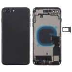 back housing for iphone 8 space black full