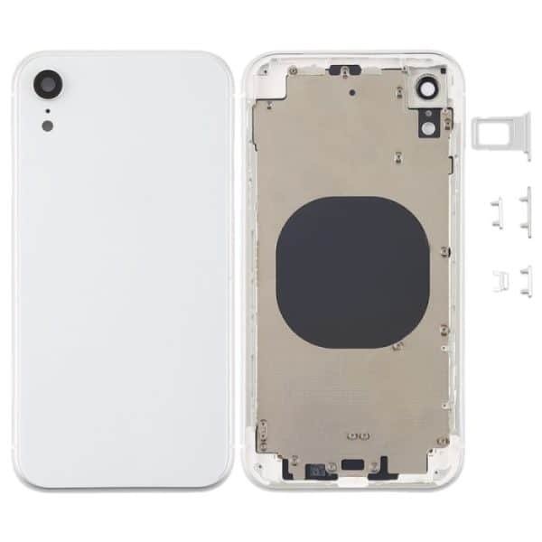 back housing for iphone xr silver