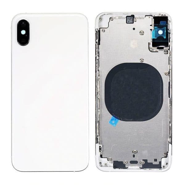 back housing for iphone x silver
