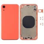 back housing for iphone xr coral