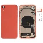 back housing for iphone xr coral full