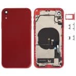 back housing for iphone xr red full