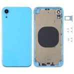 back housing for iphone xr blue