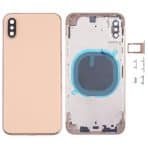 back housing for iphone xs max gold