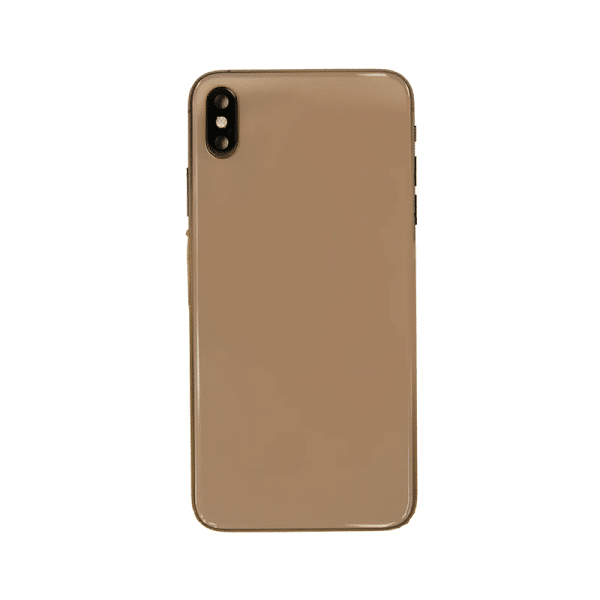 back housing for iphone xs max gold