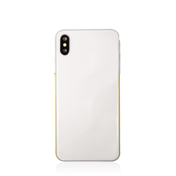 back housing for iphone xs max silver