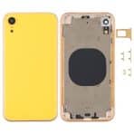 back housing for iphone xr yellow