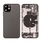 back housing for iphone 11pro space grey full