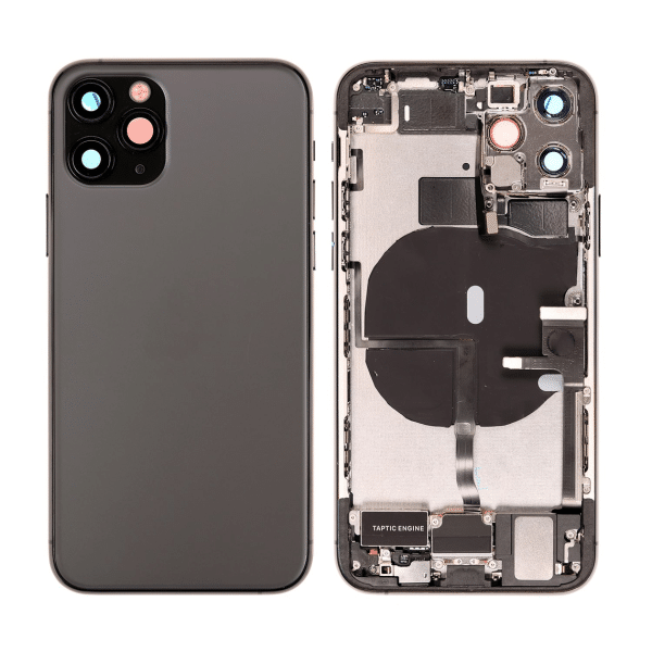 back housing for iphone 11pro space grey full
