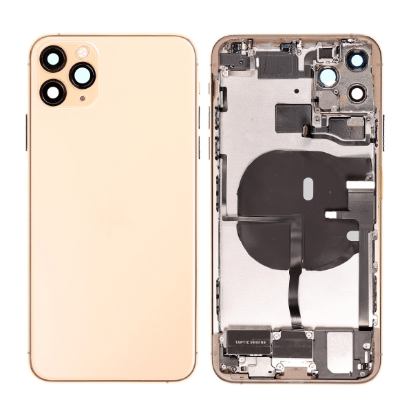 back housing for iphone 11pro max gold full