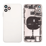back housing for iphone 11pro max silver full
