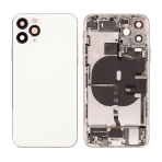 back housing for iphone 11pro silver full