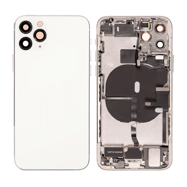 back housing for iphone 11pro silver full