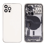 back housing for iphone 12pro silver full