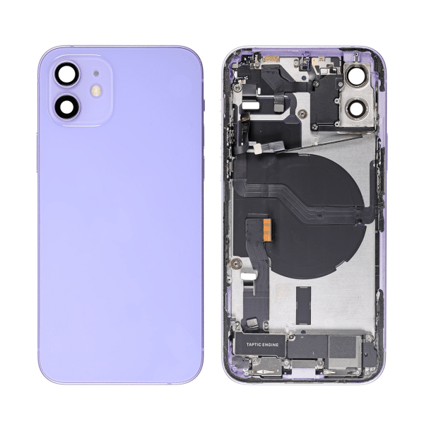 back housing for iphone 12 purple full