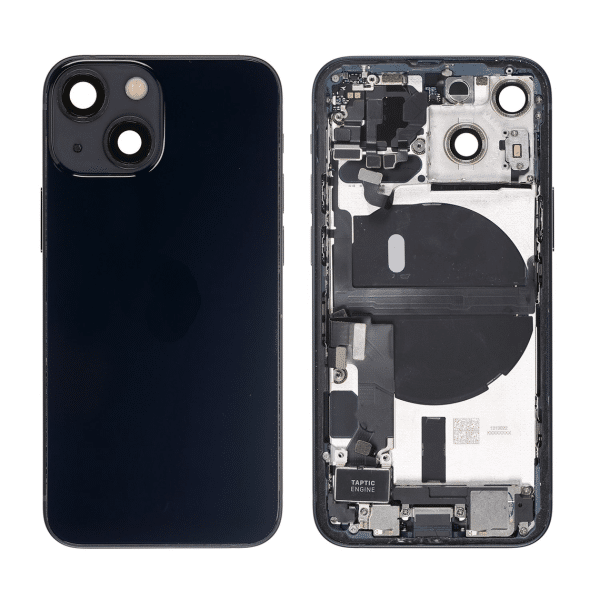 back housing for iphone 13mini midnight full