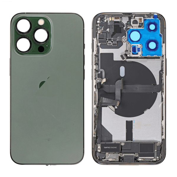 back housing for iphone 13pro alpine green full