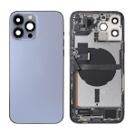 back housing for iphone 13pro max sierra blue full