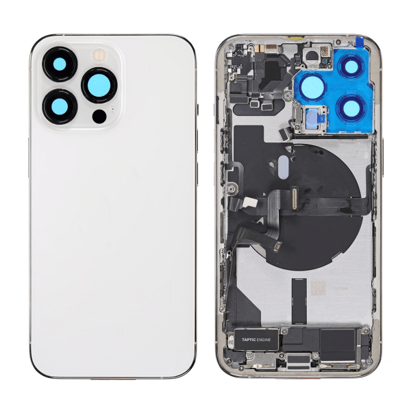 back housing for iphone 13pro silver full