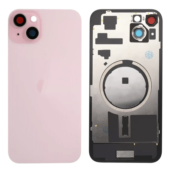 back housing for iphone 15plus pink