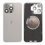 back housing for iphone 15pro max natrual titanium