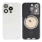back housing for iphone 15pro white titanium