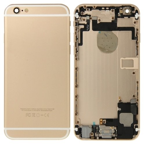 back housing for iphone 6 gold full parts
