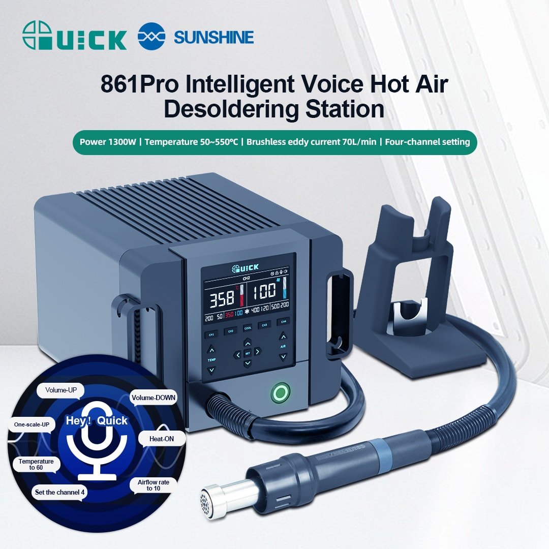 QUICK 861Pro hot air desoldering station