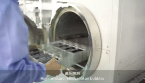 HIGH PRESSURE REMOVE AIR BUBBLES